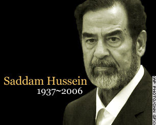 Saddam is dood